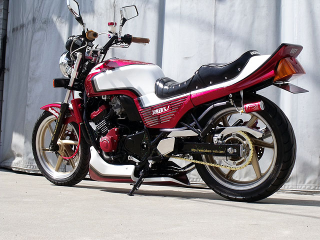 新品 アンダーカウル CB400SF CBX400 ジェイド 赤白CBXカラー