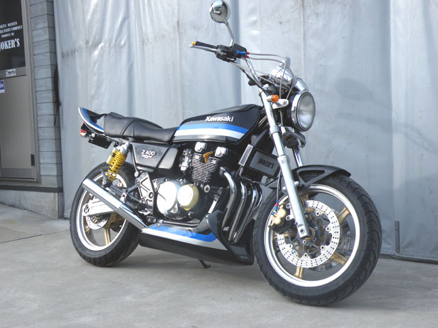 ゼファー400  z400fx  サイドカバー　ジョーカーズ