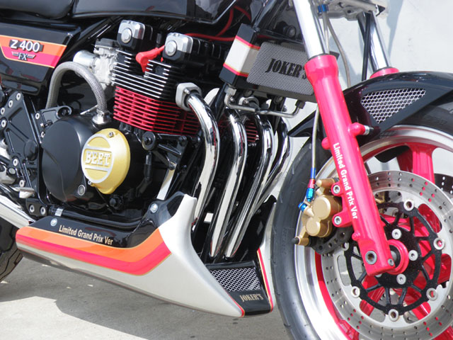 KAWASAKIゼファー400/FX仕様
E4リミテッドグランプリｰスペシャル
フルレストア/フルカスタム
