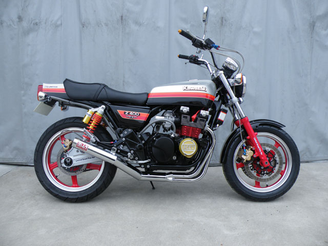 KAWASAKIゼファー400/FX仕様
E4リミテッドグランプリｰスペシャル
フルレストア/フルカスタム