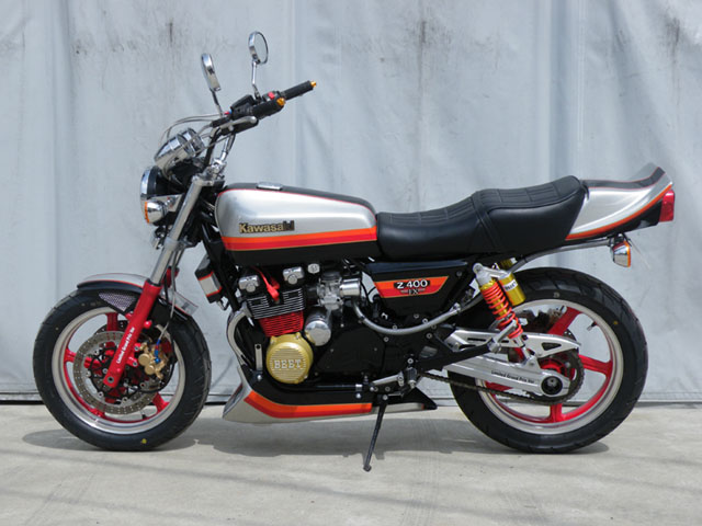 KAWASAKIゼファー400/FX仕様
E4リミテッドグランプリｰスペシャル
フルレストア/フルカスタム