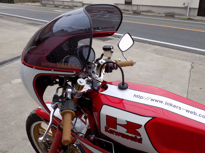 KAWASAKI　ゼファー750 JOKER'Sセレクトタンクシートドーベルマンカウル セブンスター