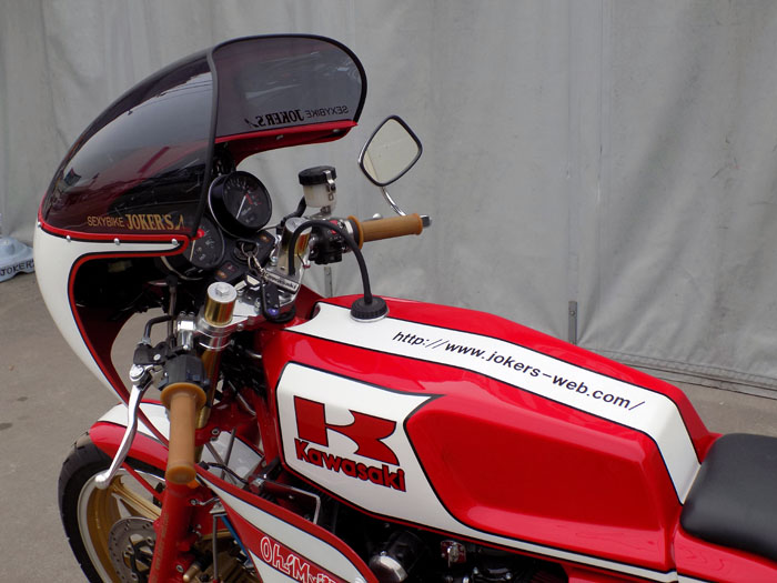 KAWASAKI　ゼファー750 JOKER'Sセレクトタンクシートドーベルマンカウル セブンスター