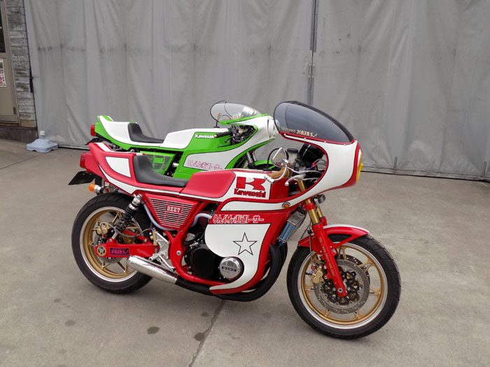 KAWASAKI　ゼファー750 JOKER'Sセレクトタンクシートドーベルマンカウル セブンスター