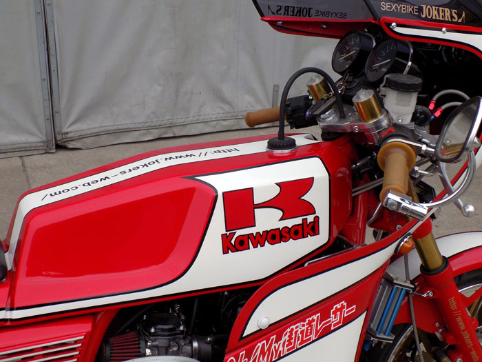 KAWASAKI　ゼファー750 JOKER'Sセレクトタンクシートドーベルマンカウル セブンスター